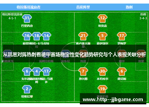 从凯恩对阵热刺看德甲赛场稳定性变化趋势研究与个人表现关联分析